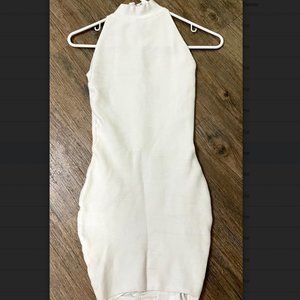 White Body-con Akira Dress